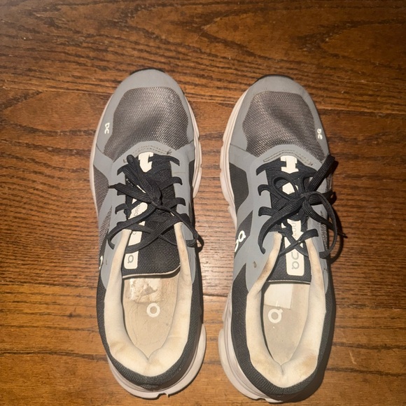 On Running Black and Gray Athletic Shoes - Picture 2 of 3